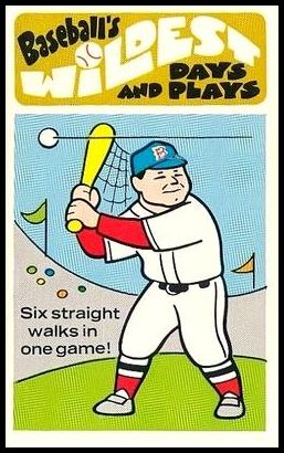 41 Six Straight Walks in One Game - Jimmie Foxx